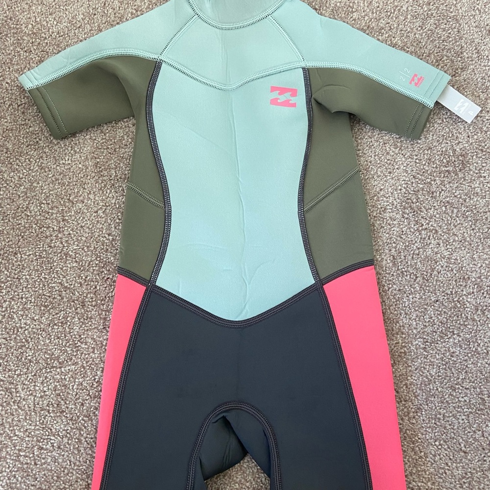 Girls billabong wetsuit